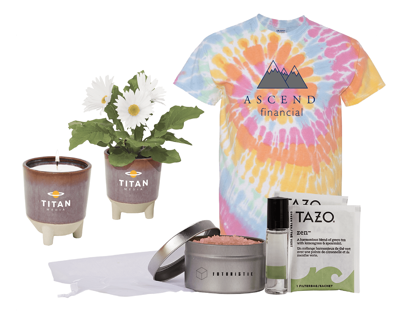 Spring Tye-Dye promotional products bundle