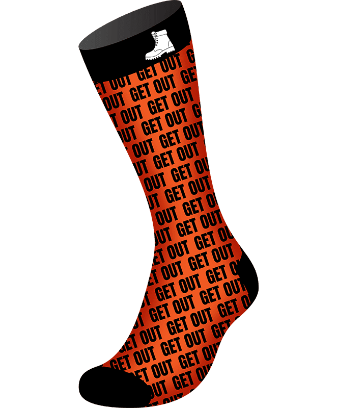 Sustainable Custom Socks Printed in the USA